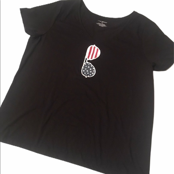 Lane Bryant Tops - Lane Bryant America Sunglasses Shirt